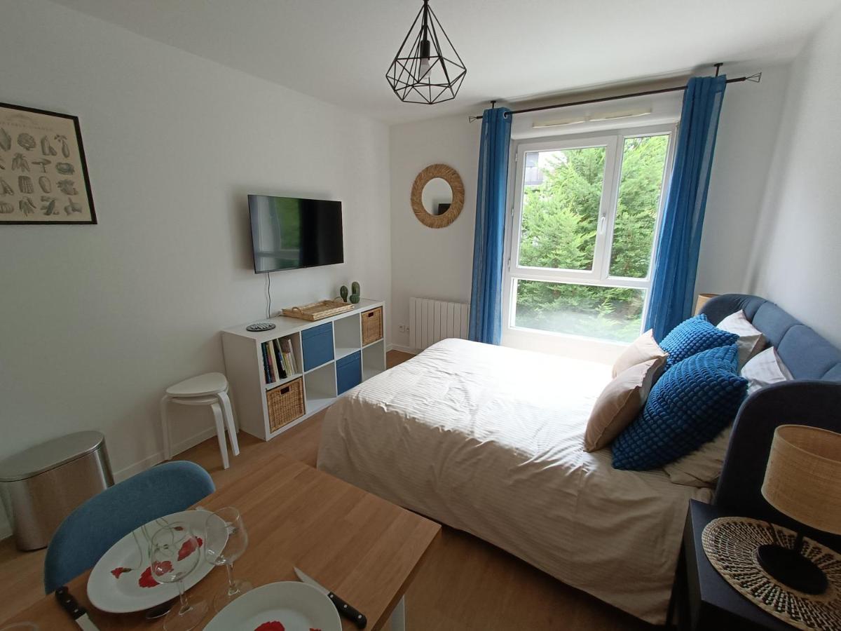 Studio Cosy Neuf + Lit Bebe A 4 Minutes Rer A Montévrain Exterior foto